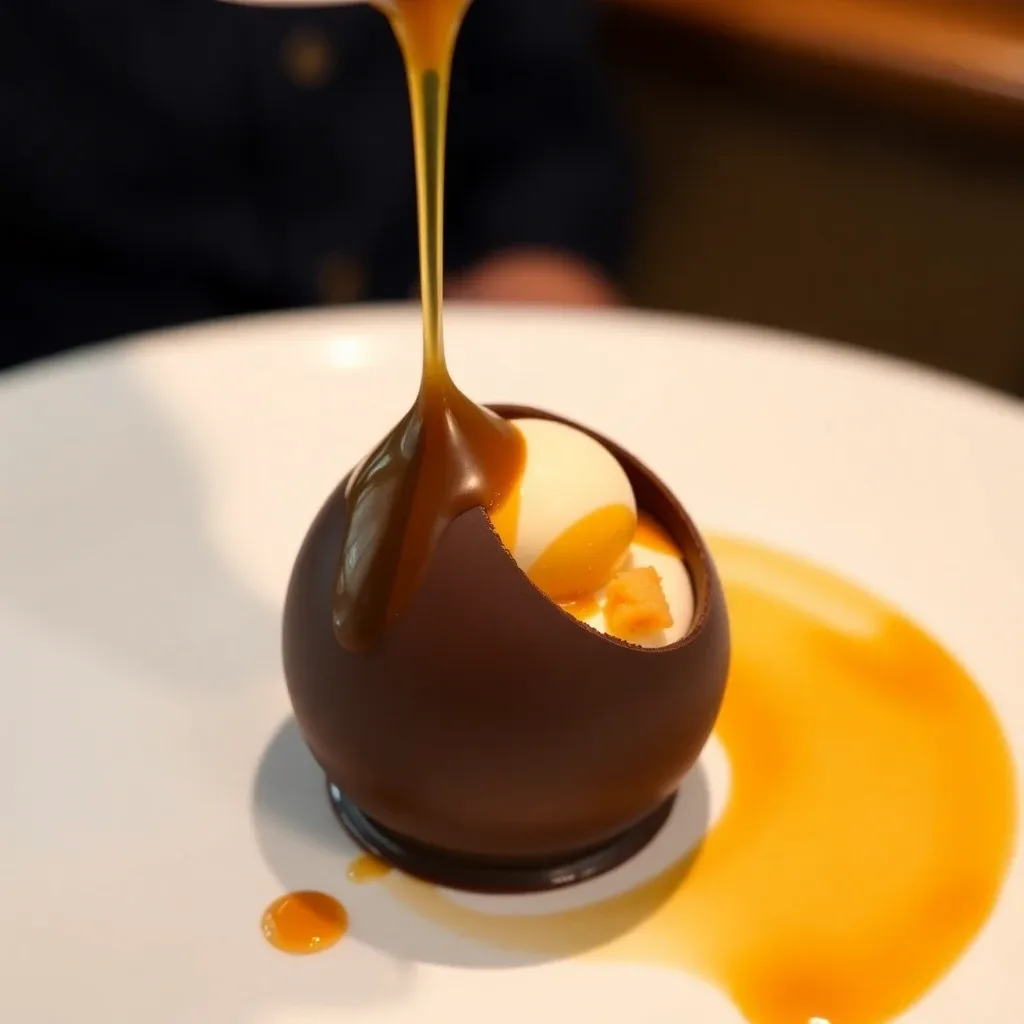 Dark Chocolate & Chili Sphere